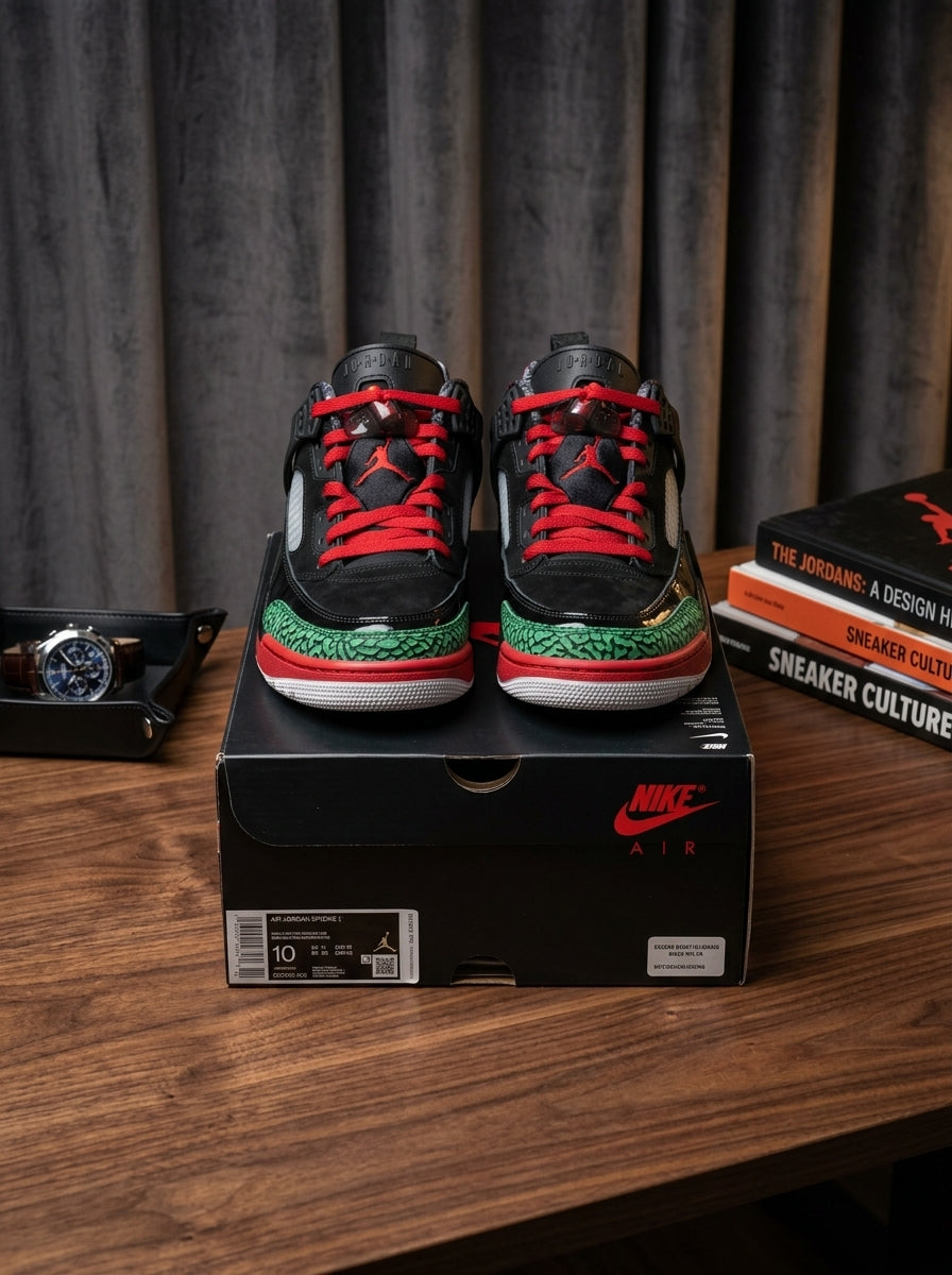 Jordan Spizike – Black, Red & Green