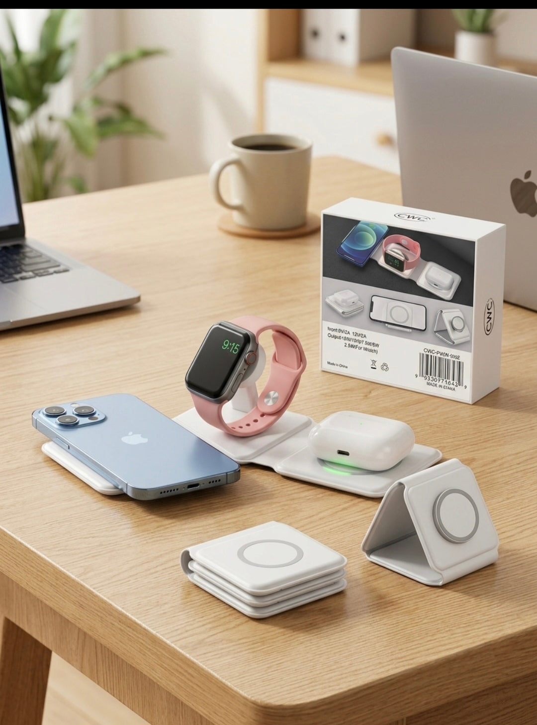 Magnetic wireless charger